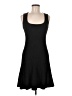 BCBG Solid Black Casual Dress Size M - photo 1