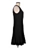 BCBG Solid Black Casual Dress Size M - photo 4