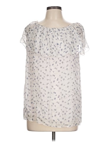 Etcetera Short Sleeve Silk Top (view 1)