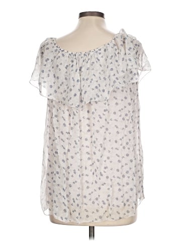 Etcetera Short Sleeve Silk Top (view 2)