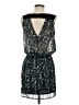 Harper Paisley Blue Cocktail Dress Size S - photo 2