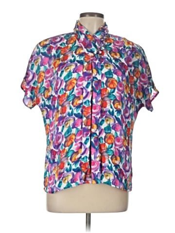 Christie & Jill Short Sleeve Blouse (view 1)
