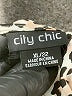 City Chic 100% Polyester Animal Print Brown Casual Dress Size 22 - photo 7