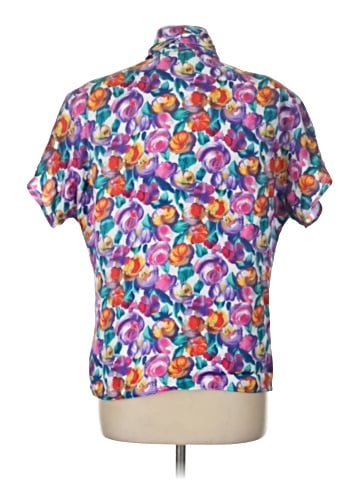 Christie & Jill Short Sleeve Blouse (view 2)