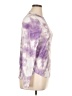 Ocean + Coast Tie-dye Purple Long Sleeve Top Size XL (estimated) - photo 4