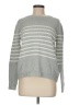 Gap Outlet 100% Cotton Stripes Gray Pullover Sweater Size M - photo 1