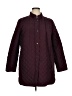 J.Jill 100% Polyester Burgundy Coat Size XL - photo 1