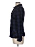CAbi 100% Rayon Plaid Black Long Sleeve Button-Down Shirt Size M - photo 5