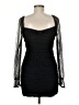 Lulus 100% Polyester Black Cocktail Dress Size M - photo 2