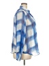 J.Crew 100% Cupro Tie-dye Blue 3/4 Sleeve Blouse Size 24 - photo 4