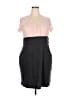 Hypnotized Gray Casual Dress Size 2X - photo 1