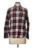 Chaps 100% Cotton Plaid Red Long Sleeve Button-Down Shirt Size L - photo 1
