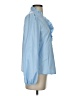 Shein 100% Polyester Blue Long Sleeve Polo Size 2 - photo 4
