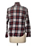 Chaps 100% Cotton Plaid Red Long Sleeve Button-Down Shirt Size L - photo 2
