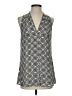 Theory Gray Sleeveless Blouse Size S - photo 1