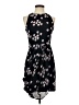 A.L.C. 100% Silk Floral Black Cocktail Dress Size 2 - photo 1
