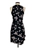A.L.C. 100% Silk Floral Black Cocktail Dress Size 2 - photo 2