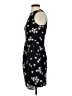 A.L.C. 100% Silk Floral Black Cocktail Dress Size 2 - photo 5