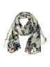 Unbranded Floral Gray Scarf One size - photo 1