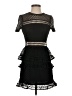 Aqua 100% Polyester Black Cocktail Dress Size XS - photo 1
