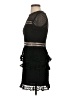Aqua 100% Polyester Black Cocktail Dress Size XS - photo 5