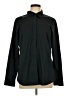 Gap Solid Black Long Sleeve Button-Down Shirt Size L - photo 1