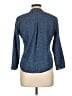 Assorted Brands Polka Dots Blue Long Sleeve Blouse Size L - photo 2