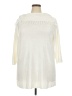 Crystal-Kobe 100% Acrylic Ivory Pullover Sweater Size 2X - photo 1