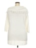 Crystal-Kobe 100% Acrylic Ivory Pullover Sweater Size 2X - photo 2