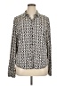 Lane Bryant Print Ivory Long Sleeve Blouse Size 14 - 16 Plus - photo 1