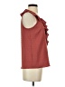 LC Lauren Conrad 100% Polyester Red Sleeveless Blouse Size XS - photo 4