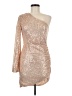 Unbranded Metallic Gold Cocktail Dress Size M - photo 1