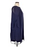 SLNY 100% Polyester Solid Blue Casual Dress Size 16 - photo 4