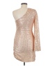 Unbranded Metallic Gold Cocktail Dress Size M - photo 2