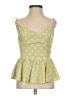 Zara Yellow Sleeveless Blouse Size XS - photo 1