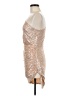 Unbranded Metallic Gold Cocktail Dress Size M - photo 5