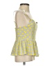 Zara Yellow Sleeveless Blouse Size XS - photo 4