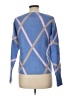 Bianco & Blu Argyle Blue Pullover Sweater Size L - photo 2