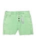 Tractr Green Denim Shorts Size 6 - photo 1