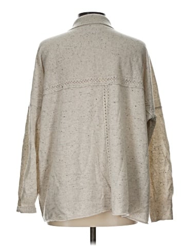 Garnet Hill Cashmere Cardigan (view 2)