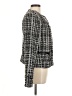 Simply Vera Vera Wang 100% Polyester Tweed Gray Jacket Size M - photo 4