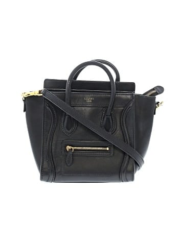 Céline Leather Nano Luggage Tote (view 1)