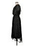 DKNY 100% Polyester Polka Dots Black Cocktail Dress Size 6 - photo 5