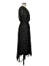 DKNY 100% Polyester Polka Dots Black Cocktail Dress Size 6 - photo 4