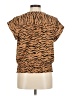 Nine West 100% Polyester Animal Print Brown Tank Top Size M - photo 2