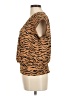 Nine West 100% Polyester Animal Print Brown Tank Top Size M - photo 5