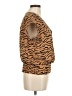 Nine West 100% Polyester Animal Print Brown Tank Top Size M - photo 4