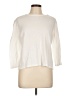 Chaps Ivory 3/4 Sleeve T-Shirt Size L - photo 1