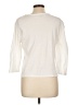 Chaps Ivory 3/4 Sleeve T-Shirt Size L - photo 2