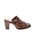Born 100% Leather Brown Mule/Clog Size 10 - photo 1